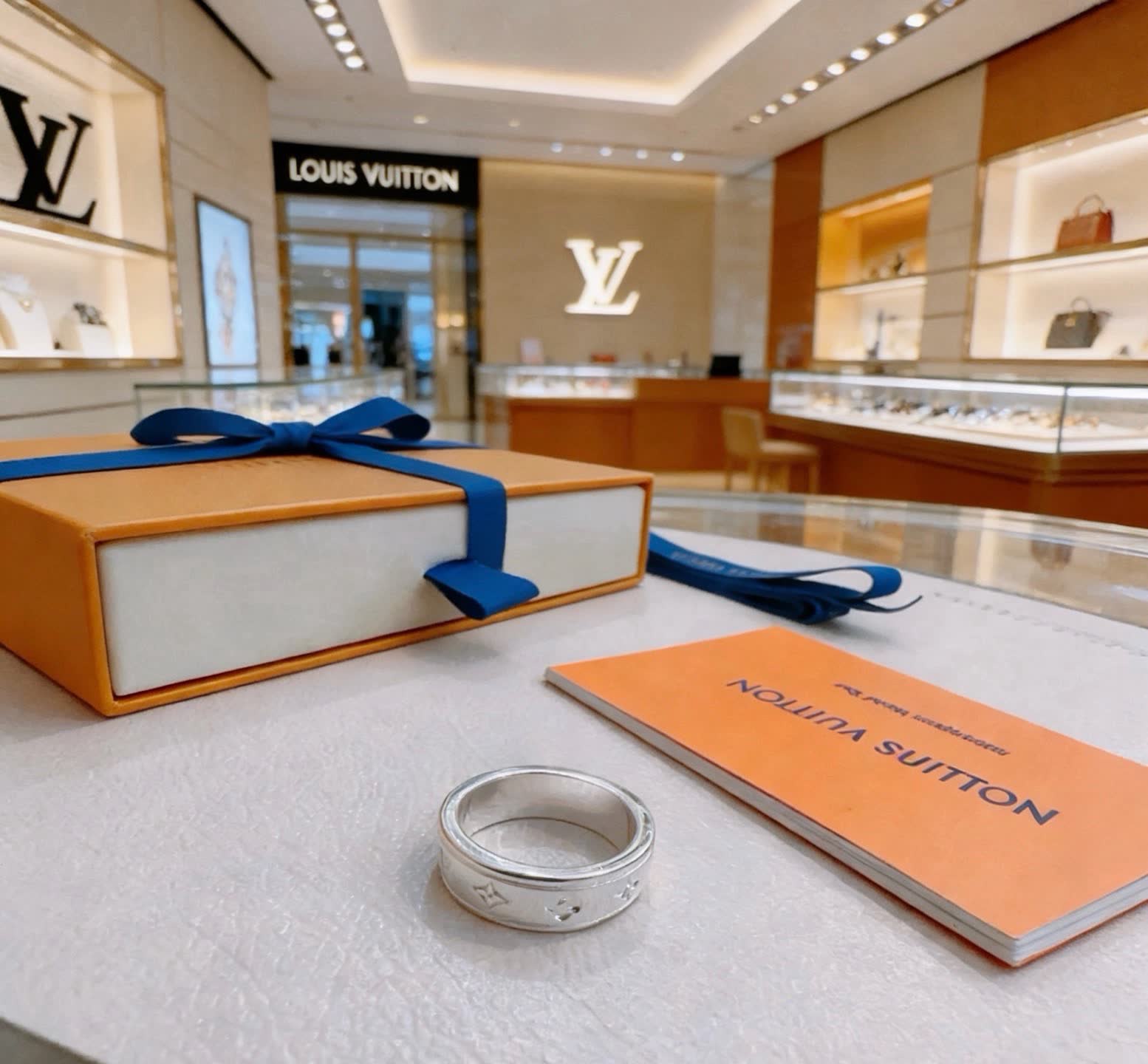 Louis Vuitton Silver Ring